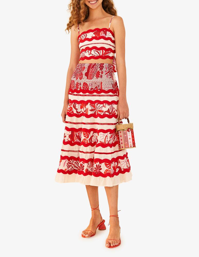 rinascente Farm Rio Rio tiles crop top