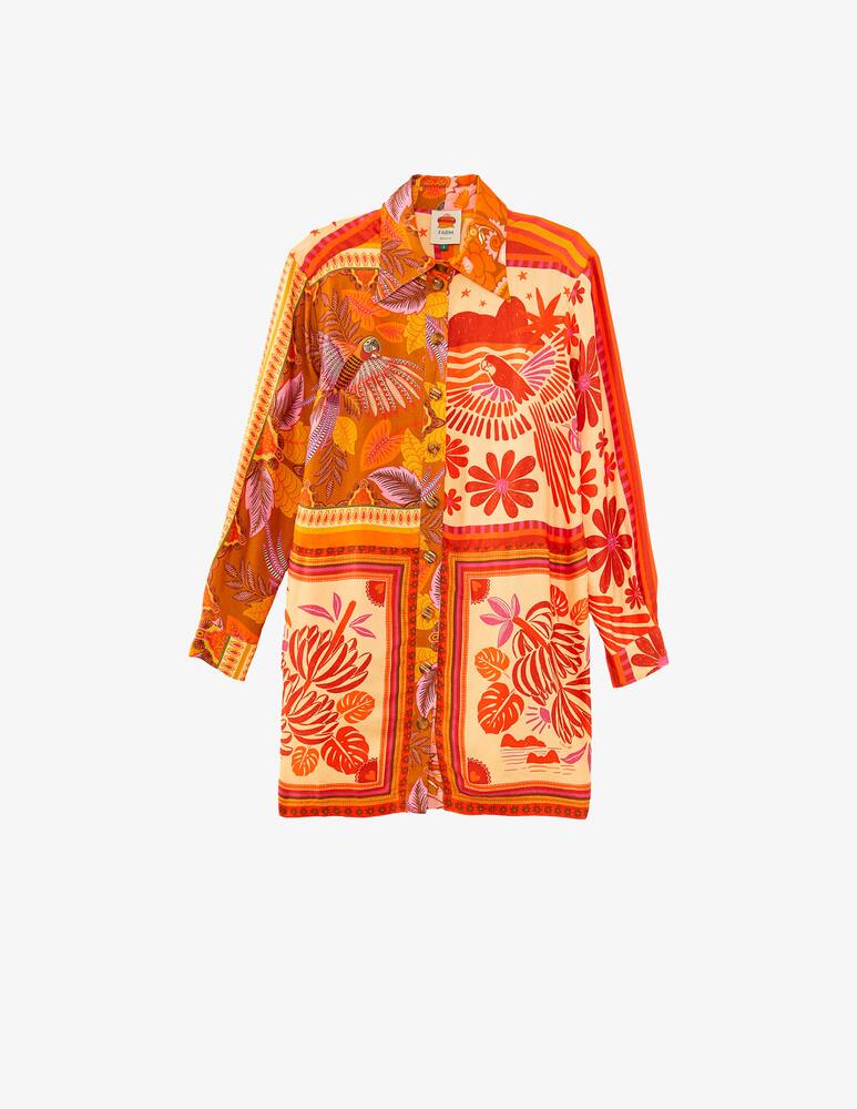 rinascente Farm Rio Chemise Forest mixed