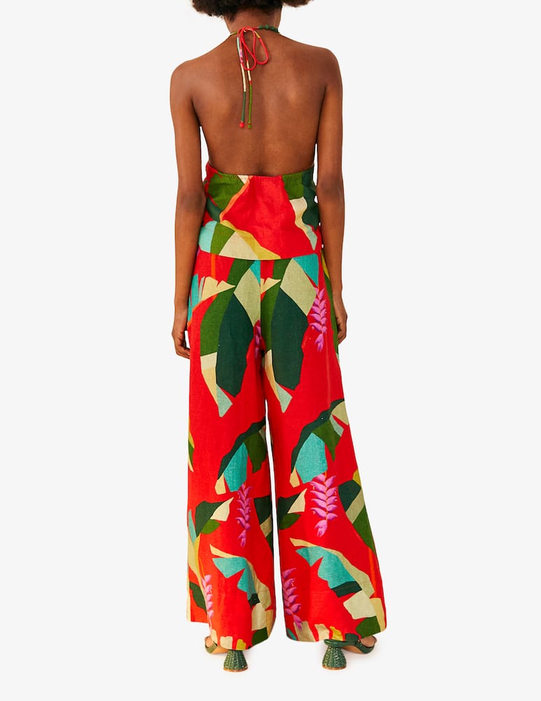 rinascente Farm Rio Heliconia crop top
