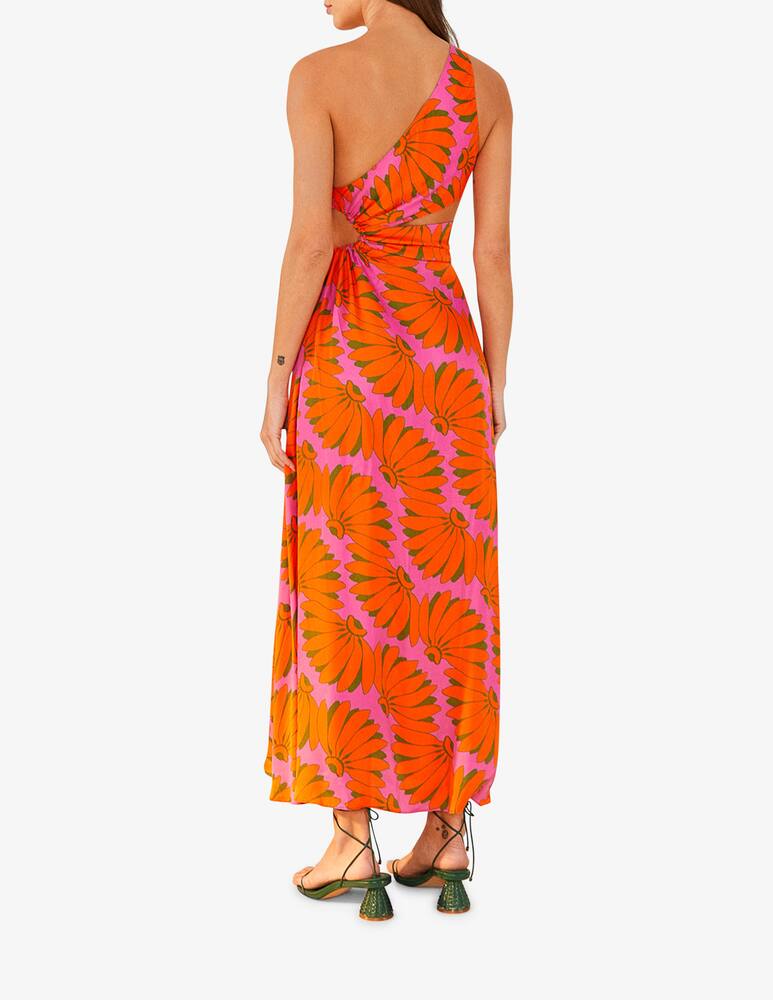 rinascente Farm Rio Abito maxi cutout Copacabana