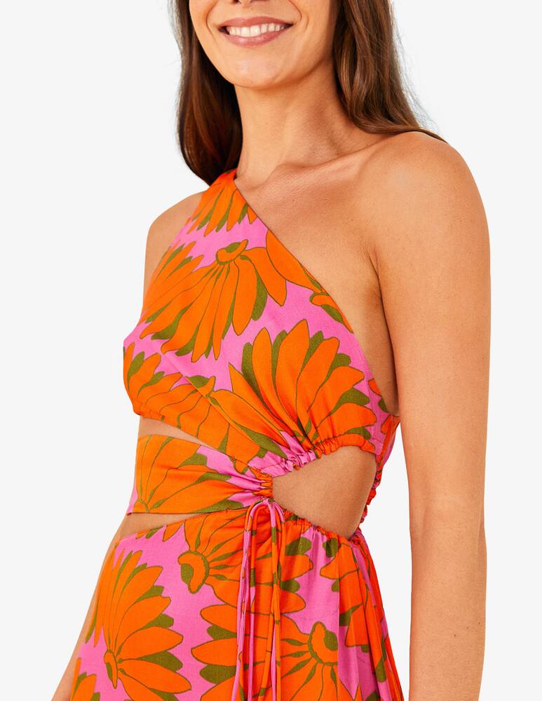 rinascente Farm Rio Abito maxi cutout Copacabana