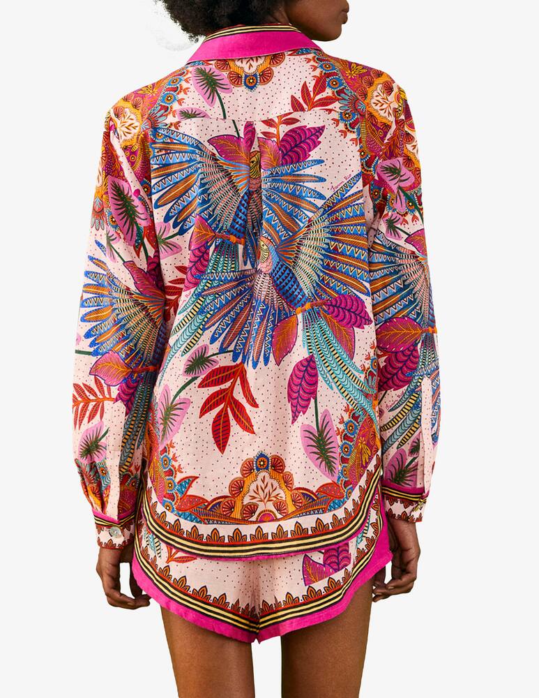 rinascente Farm Rio Camicia sciarpa Macaw