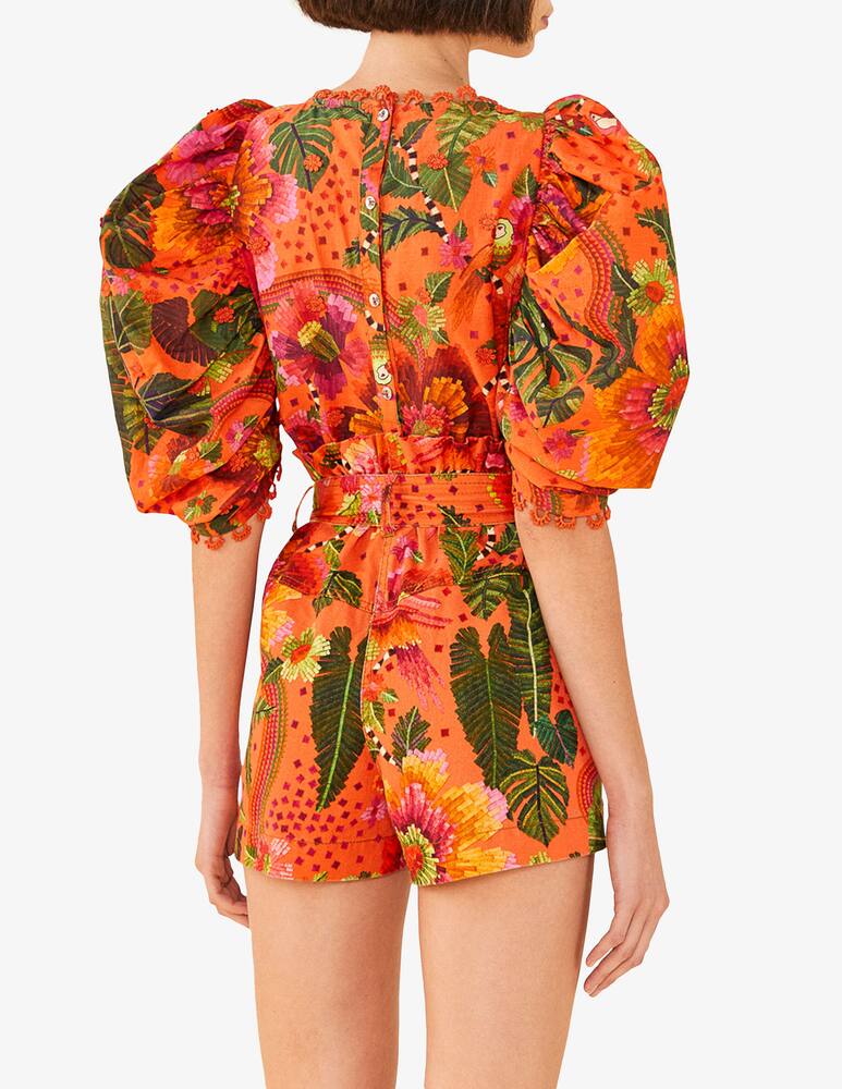 rinascente Farm Rio Blooming garden shorts