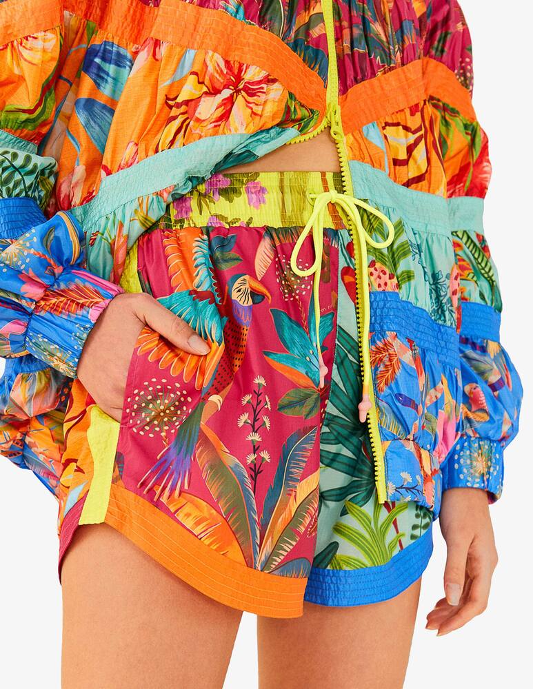 rinascente Farm Rio Mixed prints nylon shorts