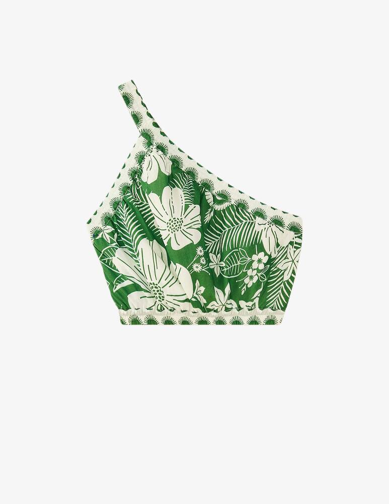 rinascente Farm Rio Macaw elegance crop top