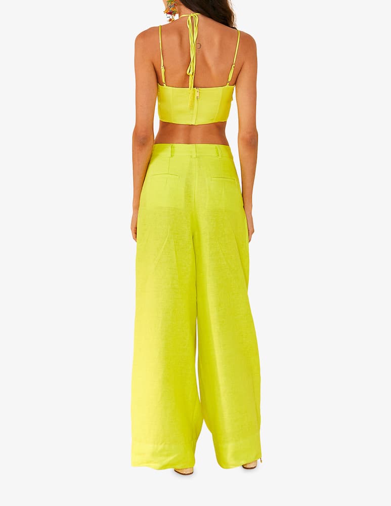rinascente Farm Rio Lime green pants