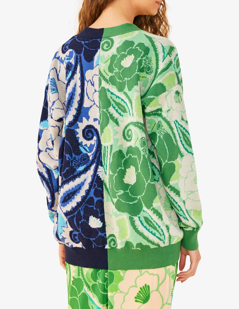 rinascente Farm Rio Cardigan misto Tropical groove