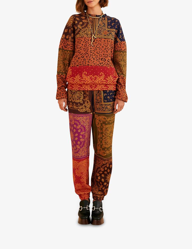 rinascente Farm Rio Bandana dream leopard  sweatshirt