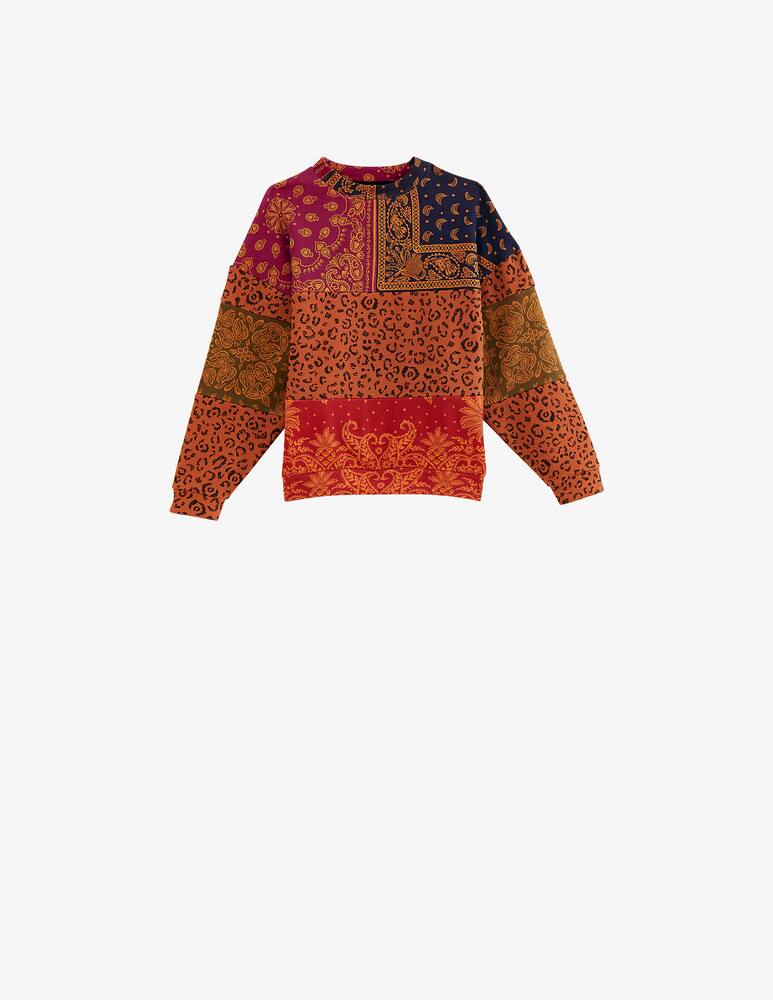 rinascente Farm Rio Bandana dream leopard  sweatshirt