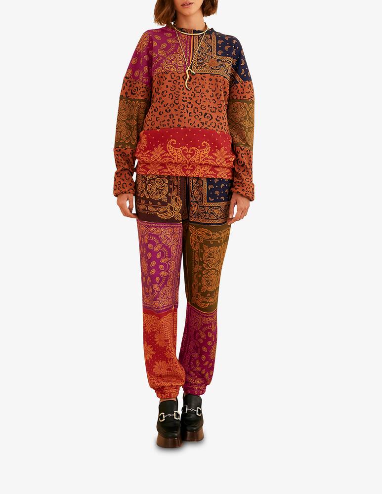 rinascente Farm Rio Bandana dream scarf sweatpants
