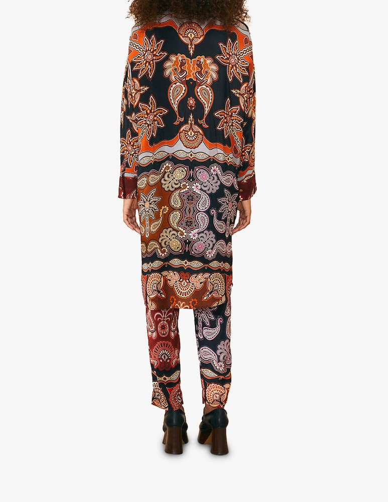 rinascente Farm Rio Sweet mermaids maxi shirt