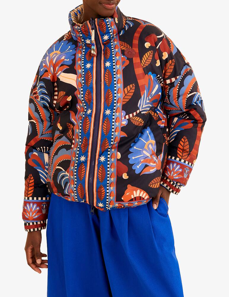 rinascente Farm Rio Ainika sparkle reversible puffer jacket