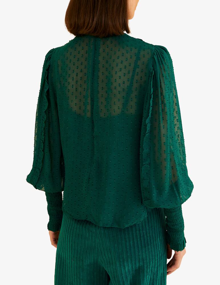 rinascente Farm Rio Blusa a maniche lunghe con volant
