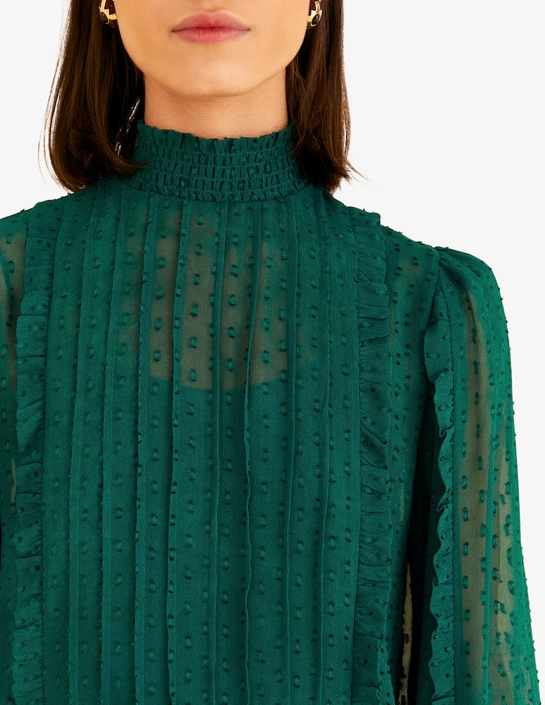 rinascente Farm Rio Blusa a maniche lunghe con volant