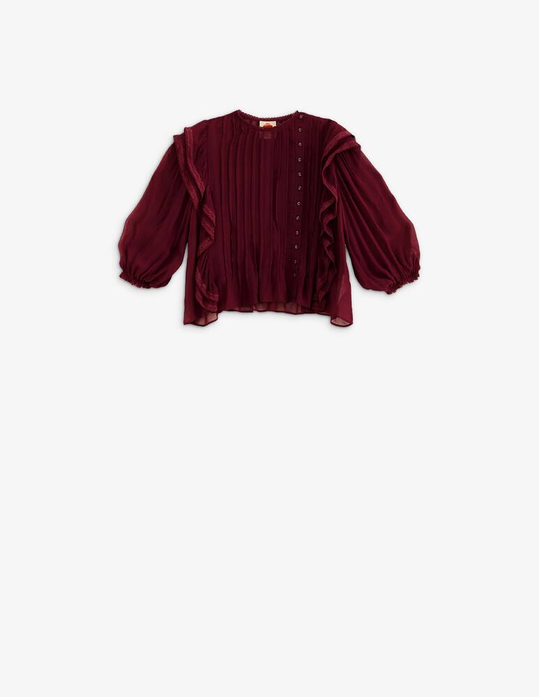 rinascente Farm Rio Blusa con rouches