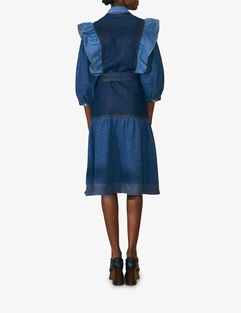 rinascente Farm Rio Denim midi dress