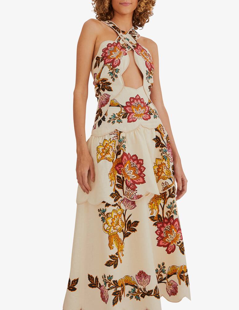 rinascente Farm Rio Vestiti midi cut out