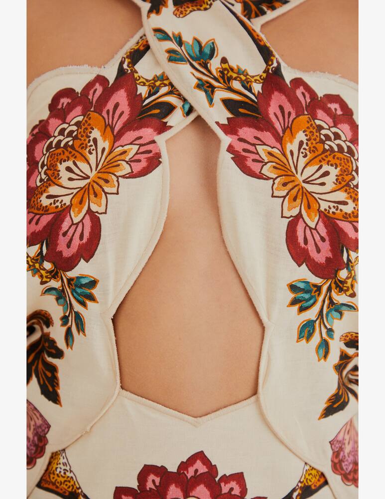 rinascente Farm Rio Vestiti midi cut out