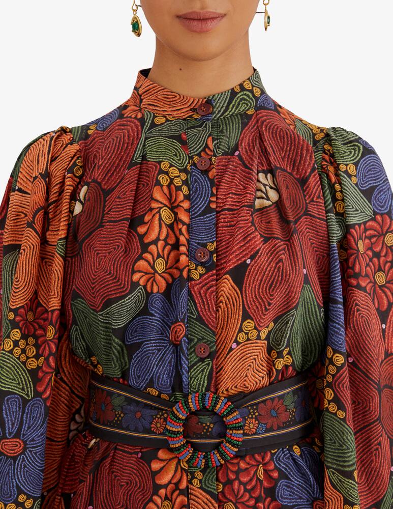 rinascente Farm Rio Floral mini dress