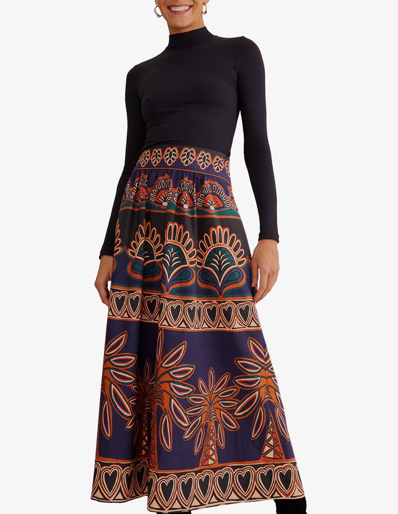 rinascente Farm Rio Ainika midi skirt