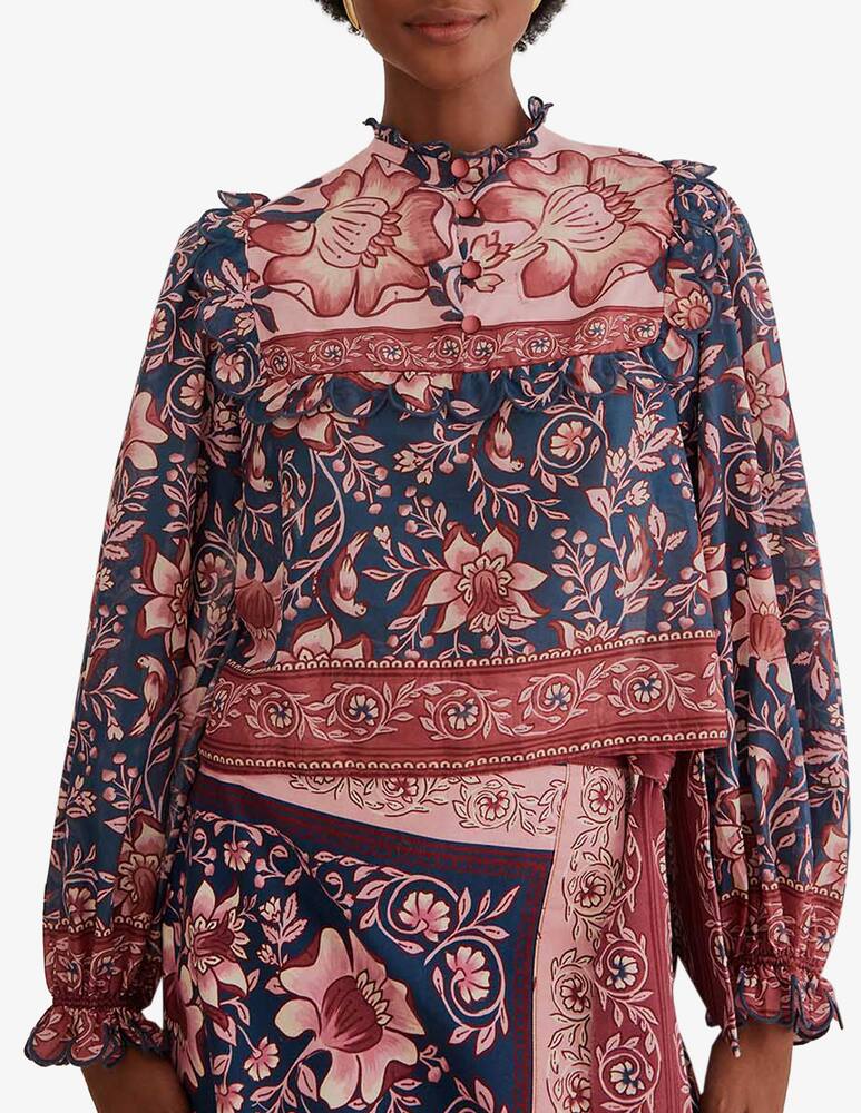 rinascente Farm Rio Cotton blouse