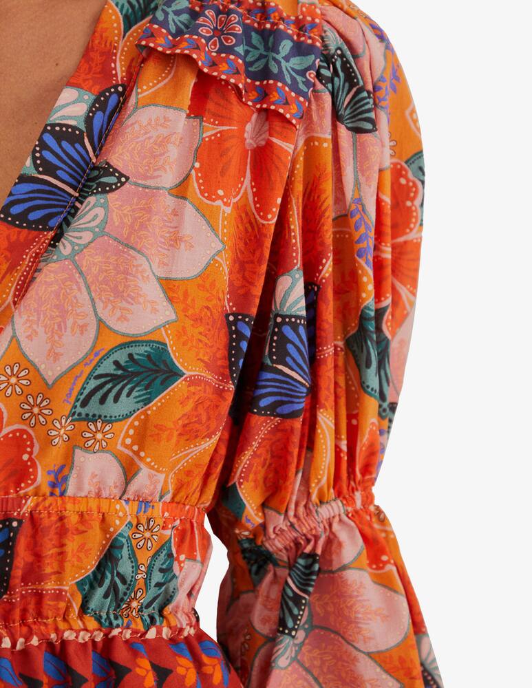 Farm Rio Marias cotton blend blouse - picture 5 Farm Rio Marias cotton blend blouse - picture 5
