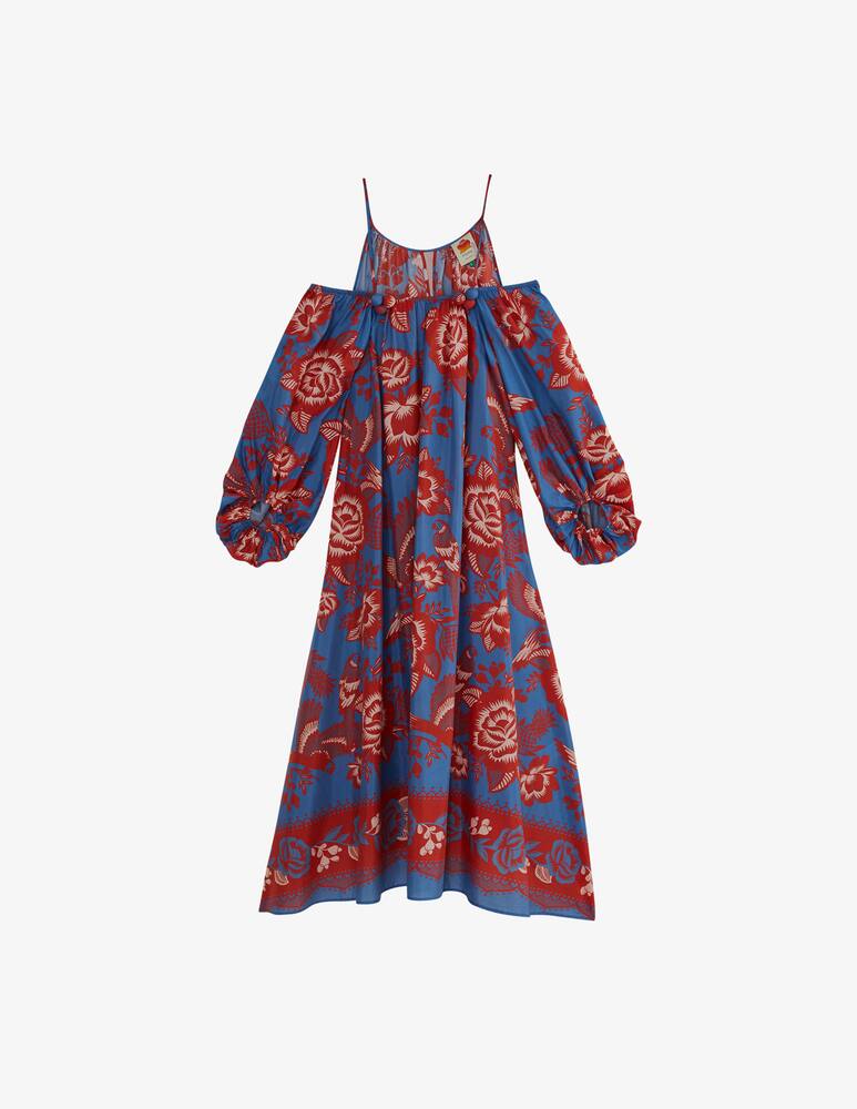 rinascente Farm Rio Abito maxi in pizzo con spalle scoperte