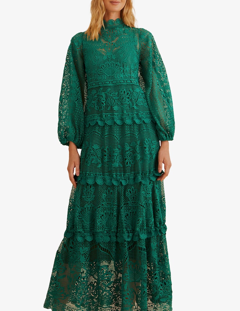 rinascente Farm Rio Vestito lungo a manica lunga