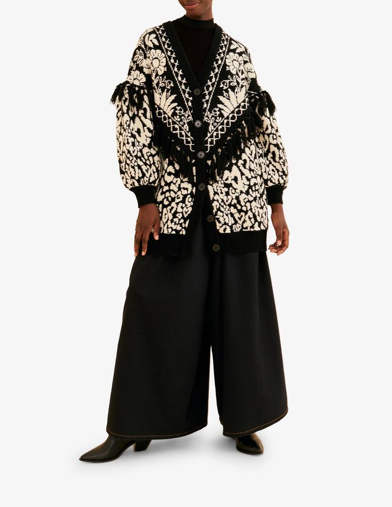 rinascente Farm Rio Cardigan in maglia da giardino con ananas