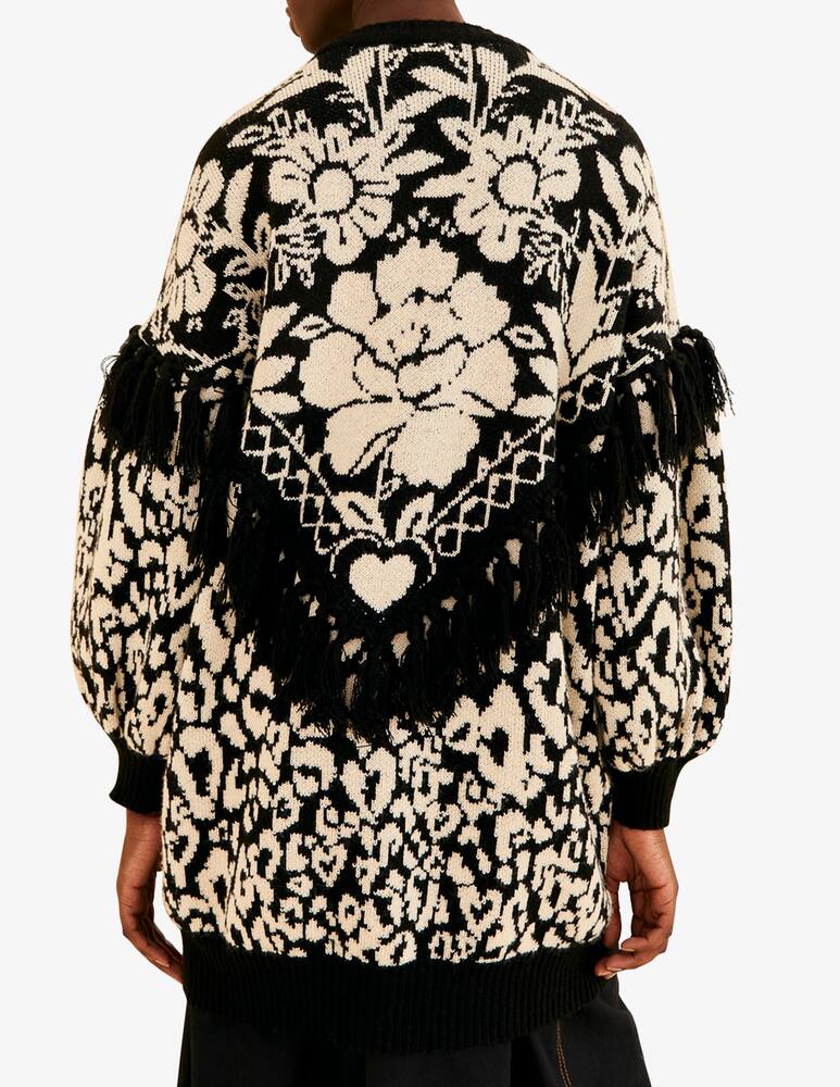 rinascente Farm Rio Cardigan in maglia da giardino con ananas