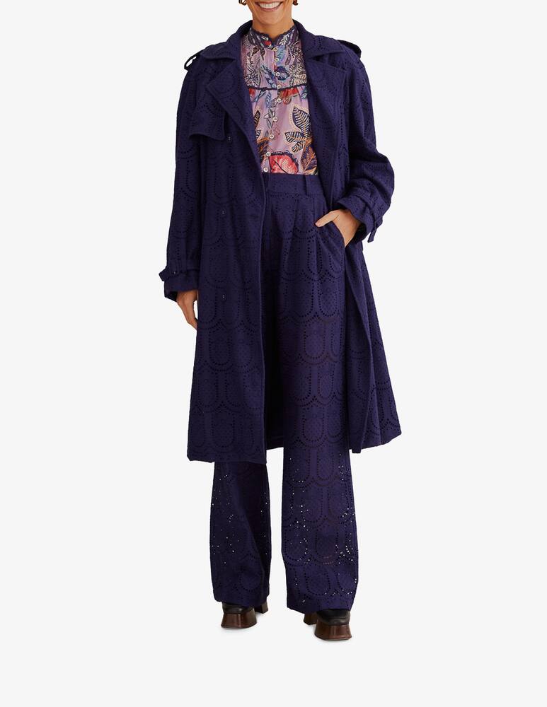 rinascente Farm Rio Cotton trench coat