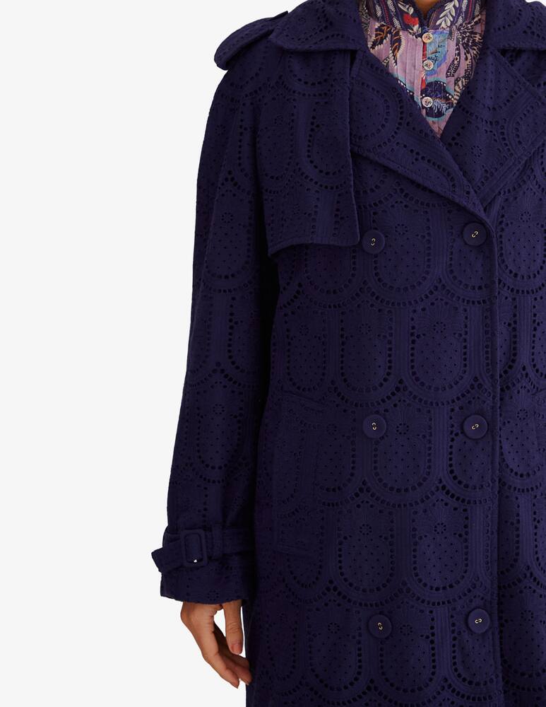 rinascente Farm Rio Cotton trench coat
