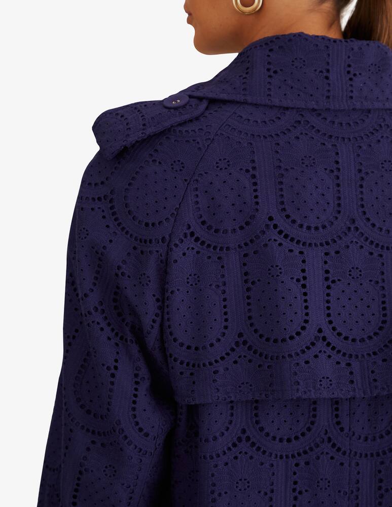 rinascente Farm Rio Cotton trench coat