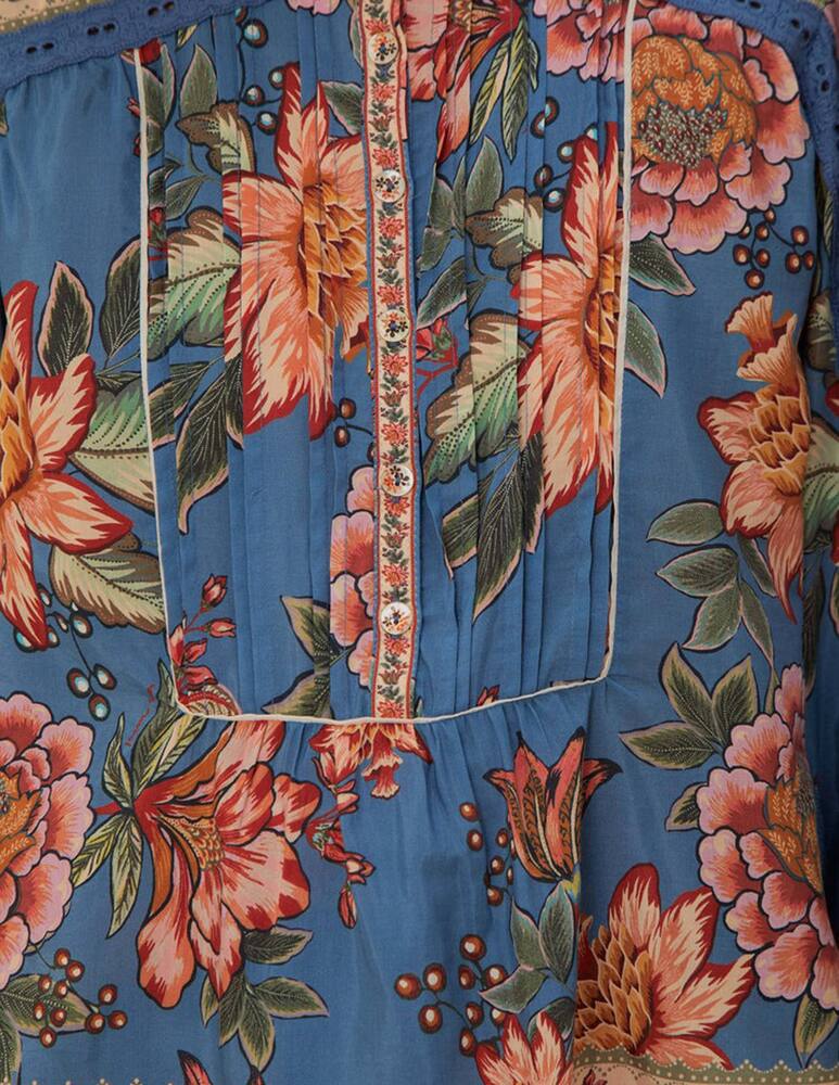 Farm Rio Wonderful bouquet long sleeve blouse - picture 5 Farm Rio Wonderful bouquet long sleeve blouse - picture 5