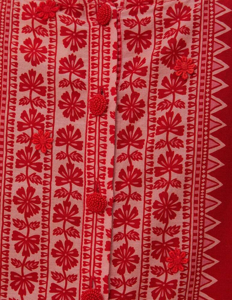 rinascente Farm Rio Flora tapestry blouse