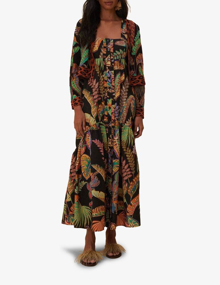 rinascente Farm Rio Cardigan cropped Cool Foliage