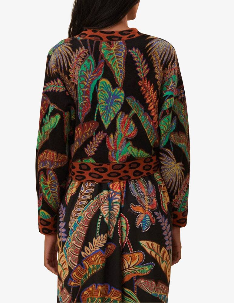 rinascente Farm Rio Cardigan cropped Cool Foliage