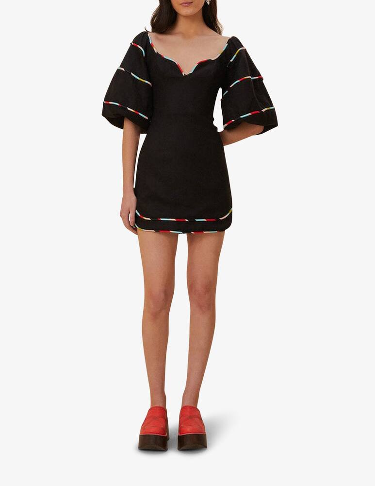rinascente Farm Rio Short sleeve mini dress
