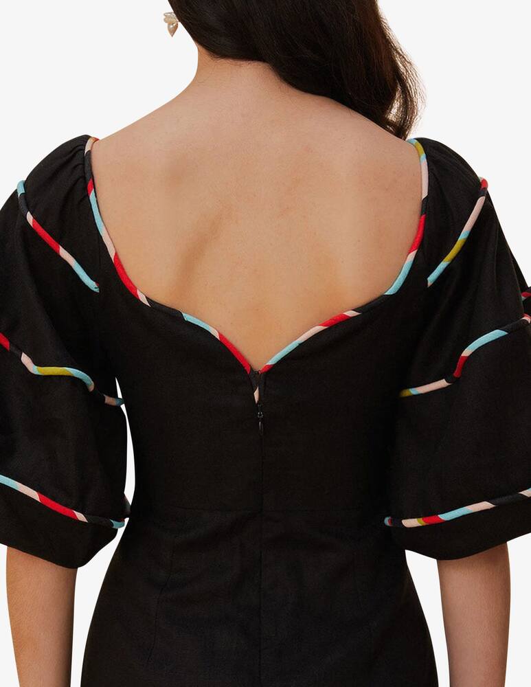 rinascente Farm Rio Short sleeve mini dress