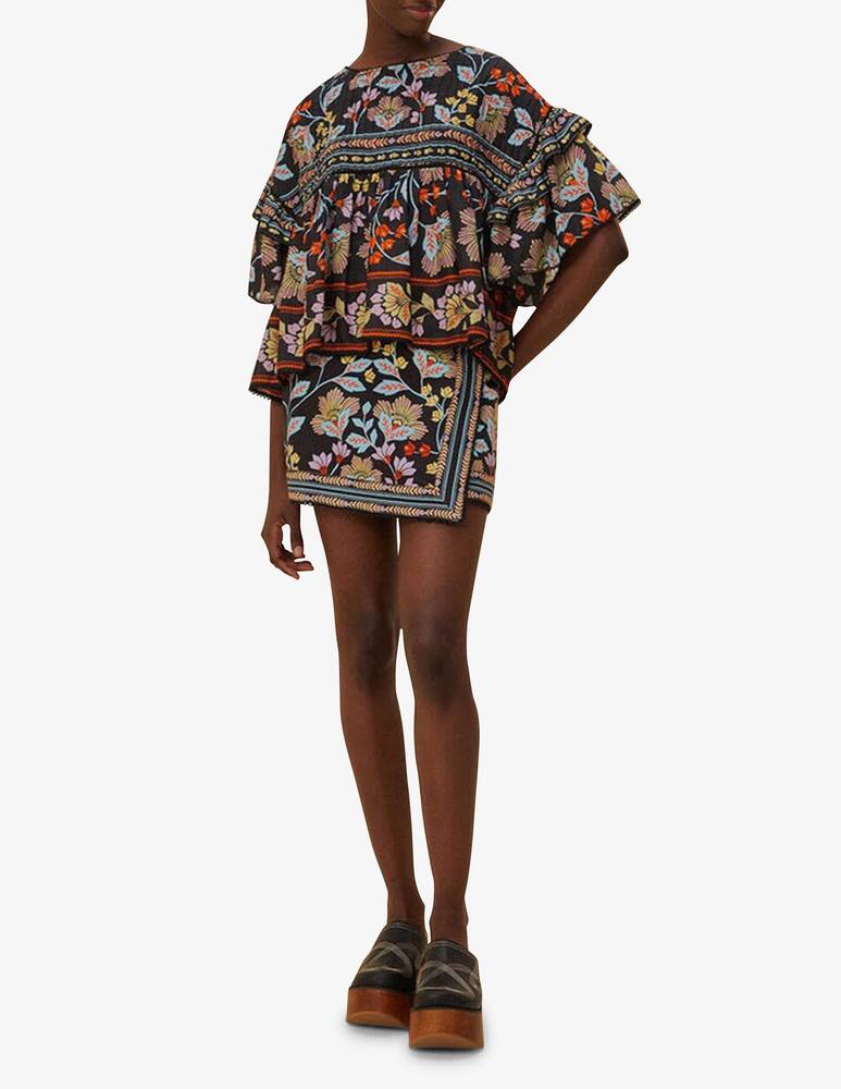 rinascente Farm Rio Flowery mini skirt