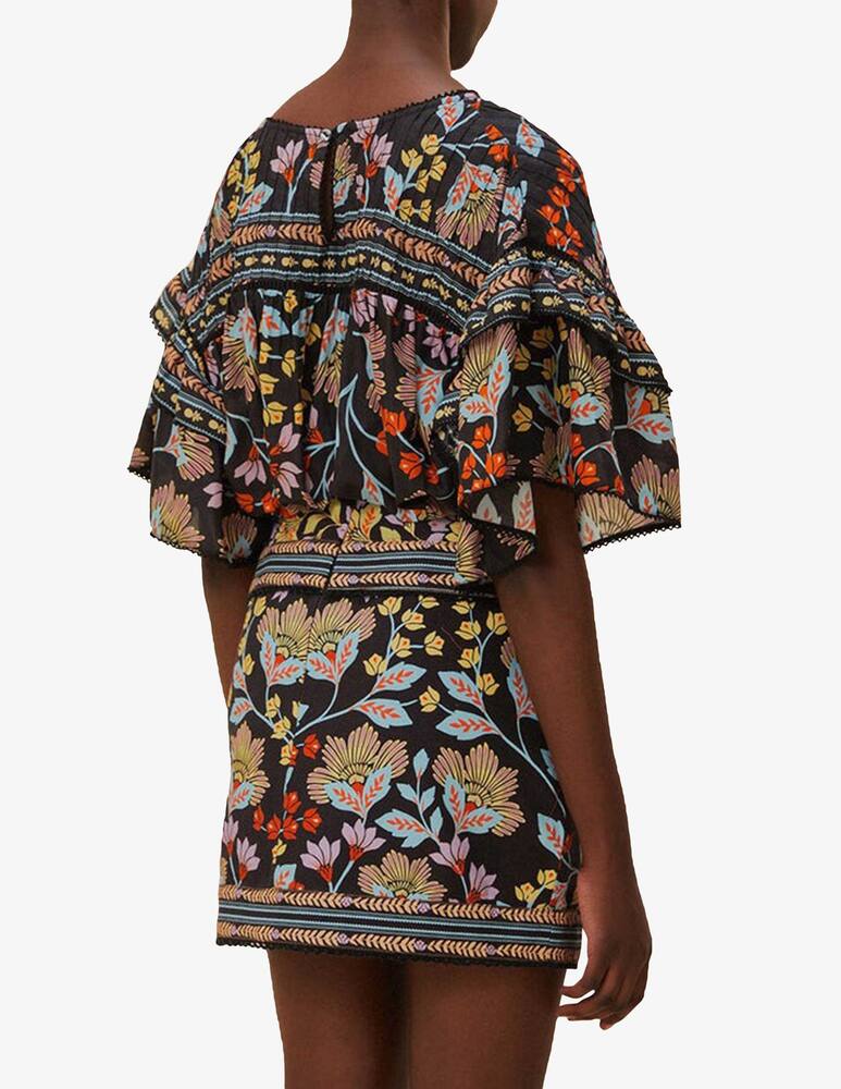 rinascente Farm Rio Flowery mini skirt