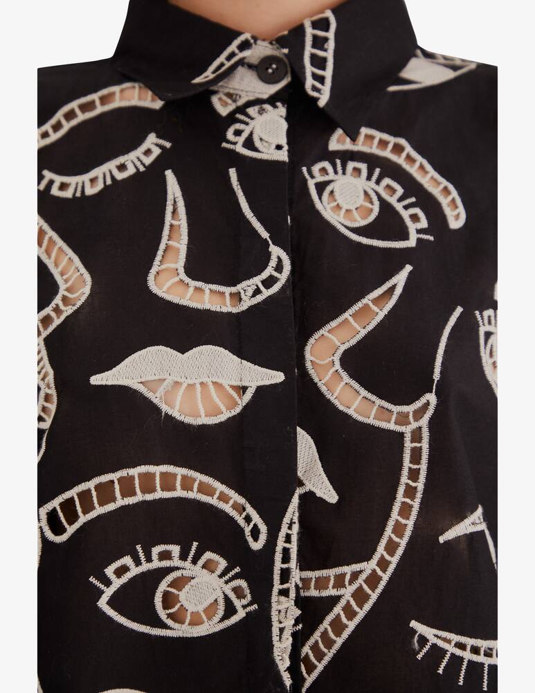 rinascente Farm Rio Richelieu faces shirt