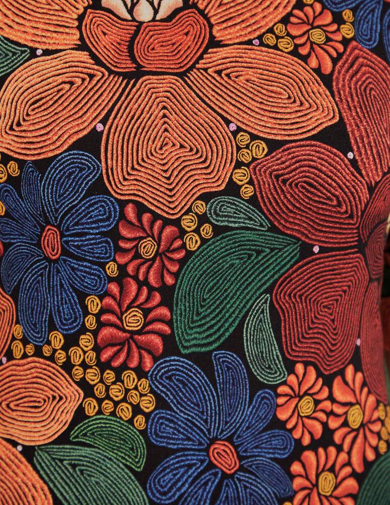 rinascente Farm Rio Floral midi dress