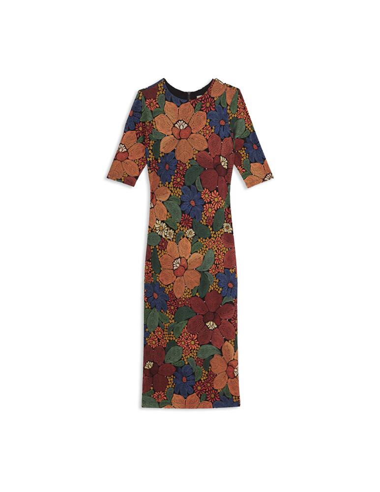 Farm Rio Vestito midi con fiori - immagine 7