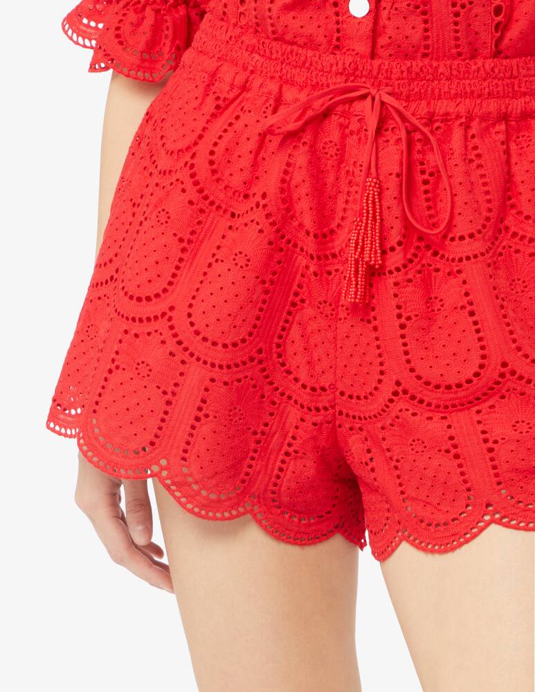 rinascente Farm Rio Pantaloncino Pineapple eyelet