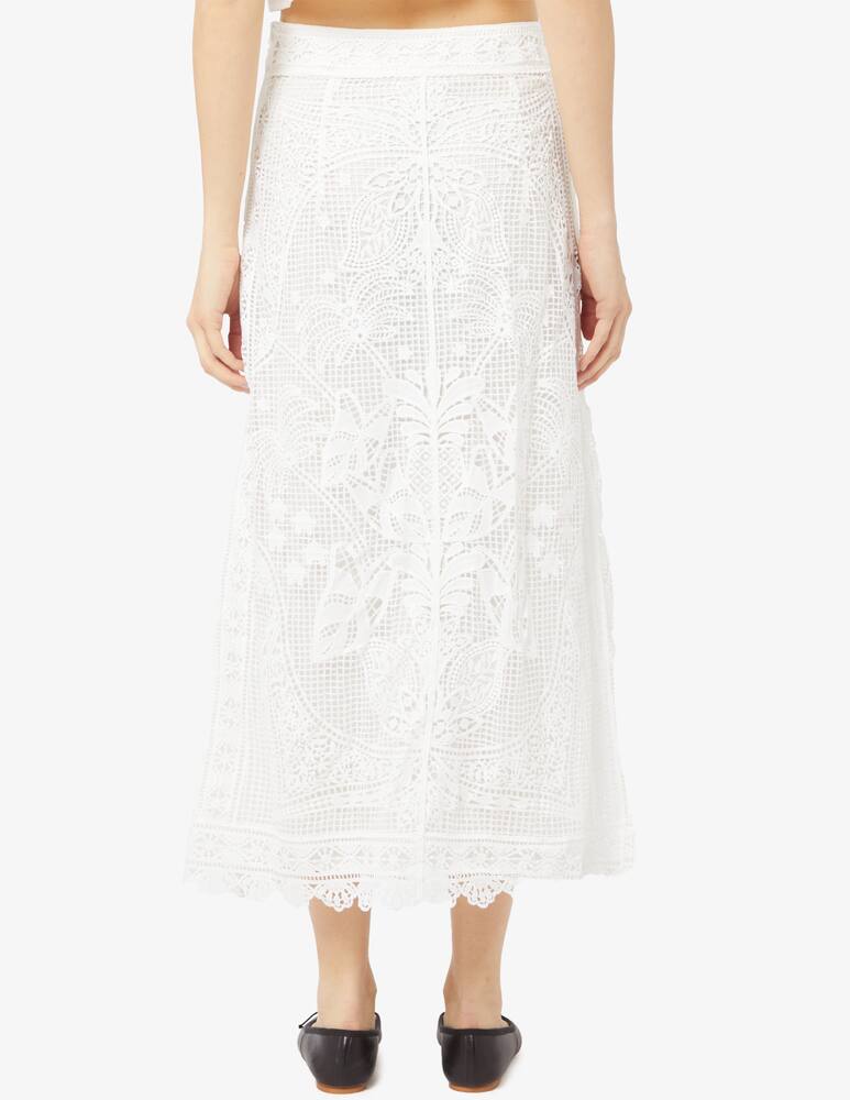 rinascente Farm Rio Guipire midi skirt