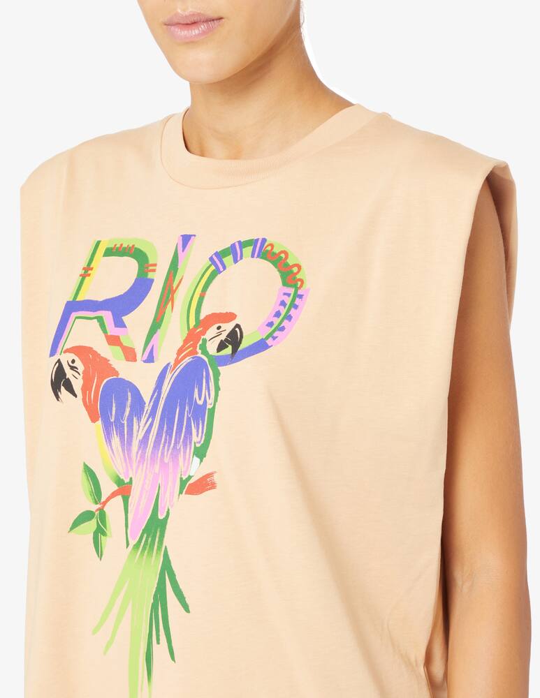 rinascente Farm Rio T-shirt in cotone