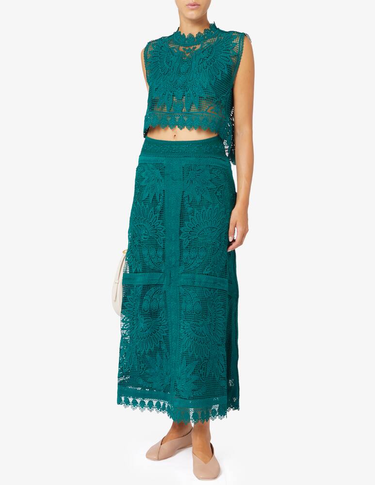 rinascente Farm Rio Midi skirt