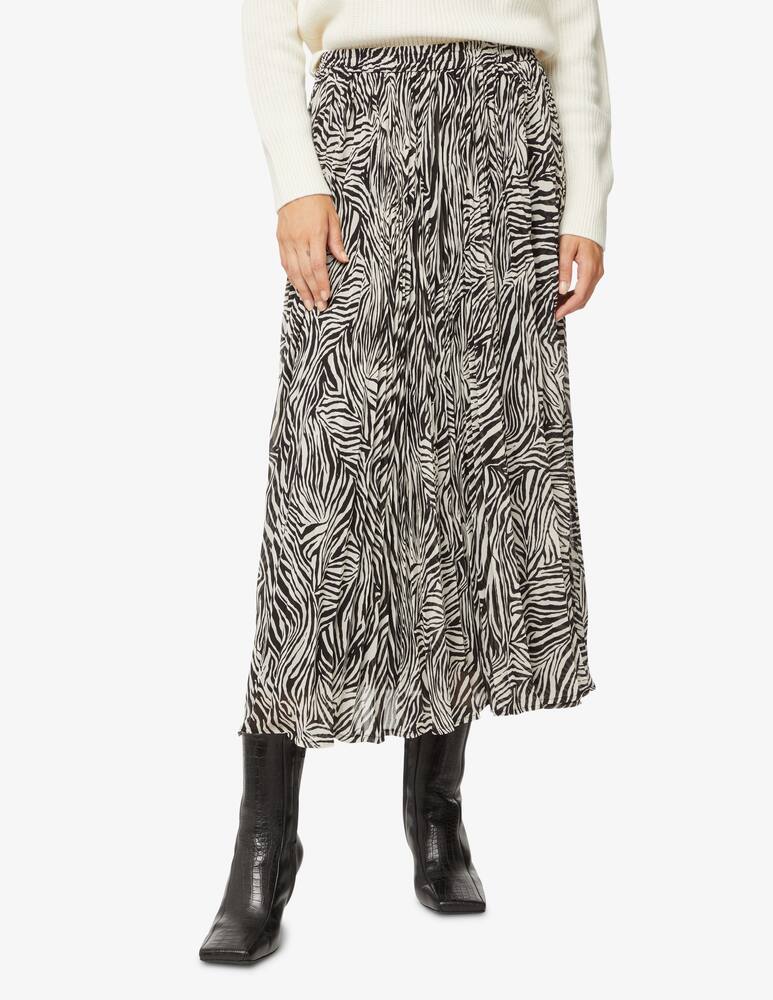 Michael Michael Kors Maxi gonna plisse a zebra - Bianco - immagine 2 Michael Michael Kors Maxi gonna plisse a zebra - Bianco - immagine 2