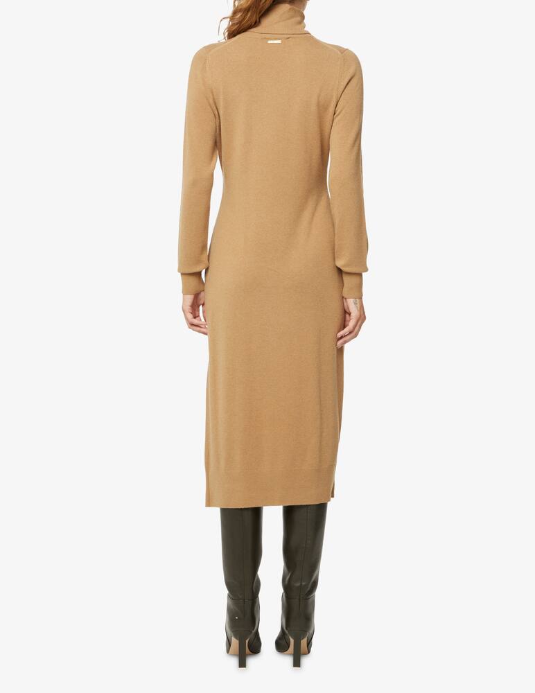 rinascente Michael Michael Kors Vestito midi a manica lunga con spacco Easy - Beige
